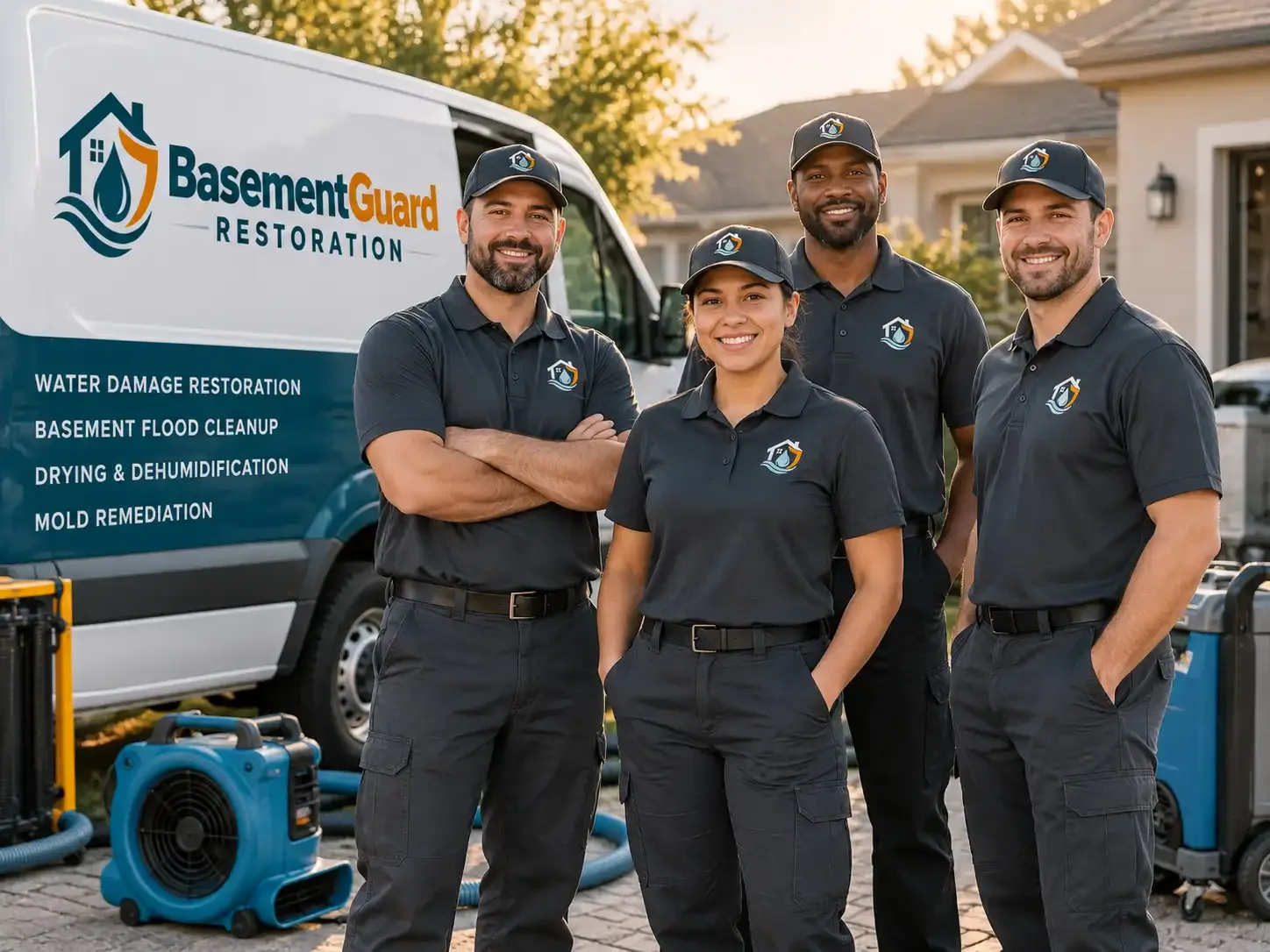 Basement Water Damage Restoration company in Emden, IL